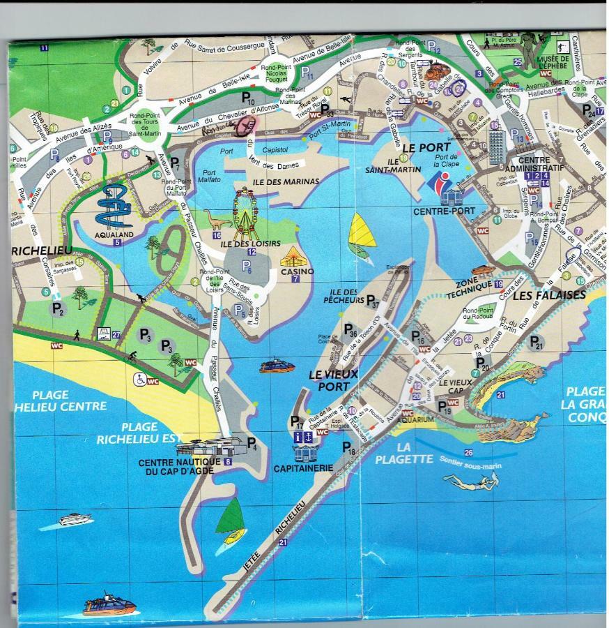 Appartement Cap D'Agde 2 Pieces - 4 Personnes Dış mekan fotoğraf